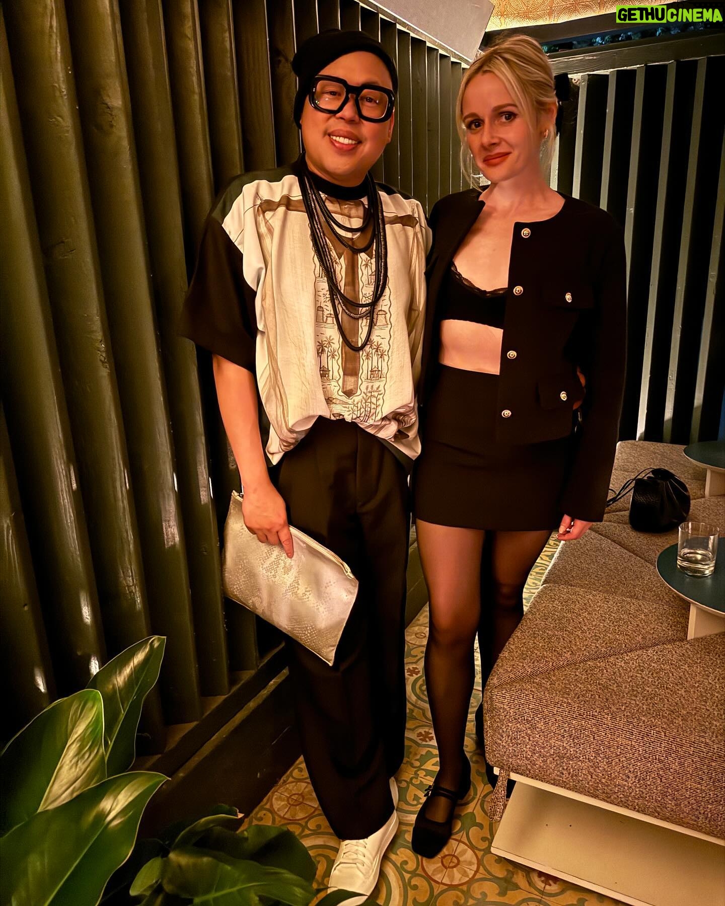 Nico Santos - 13.6K Likes - It’s that time of year in LA…where the air is crisp, there’s a party at every corner, the smell of canapés and champagne fill the air and all the carpets begin to change color…Awards Season. Thank you to @amazonstudios @mgmstudios @vanityfair for having us!!