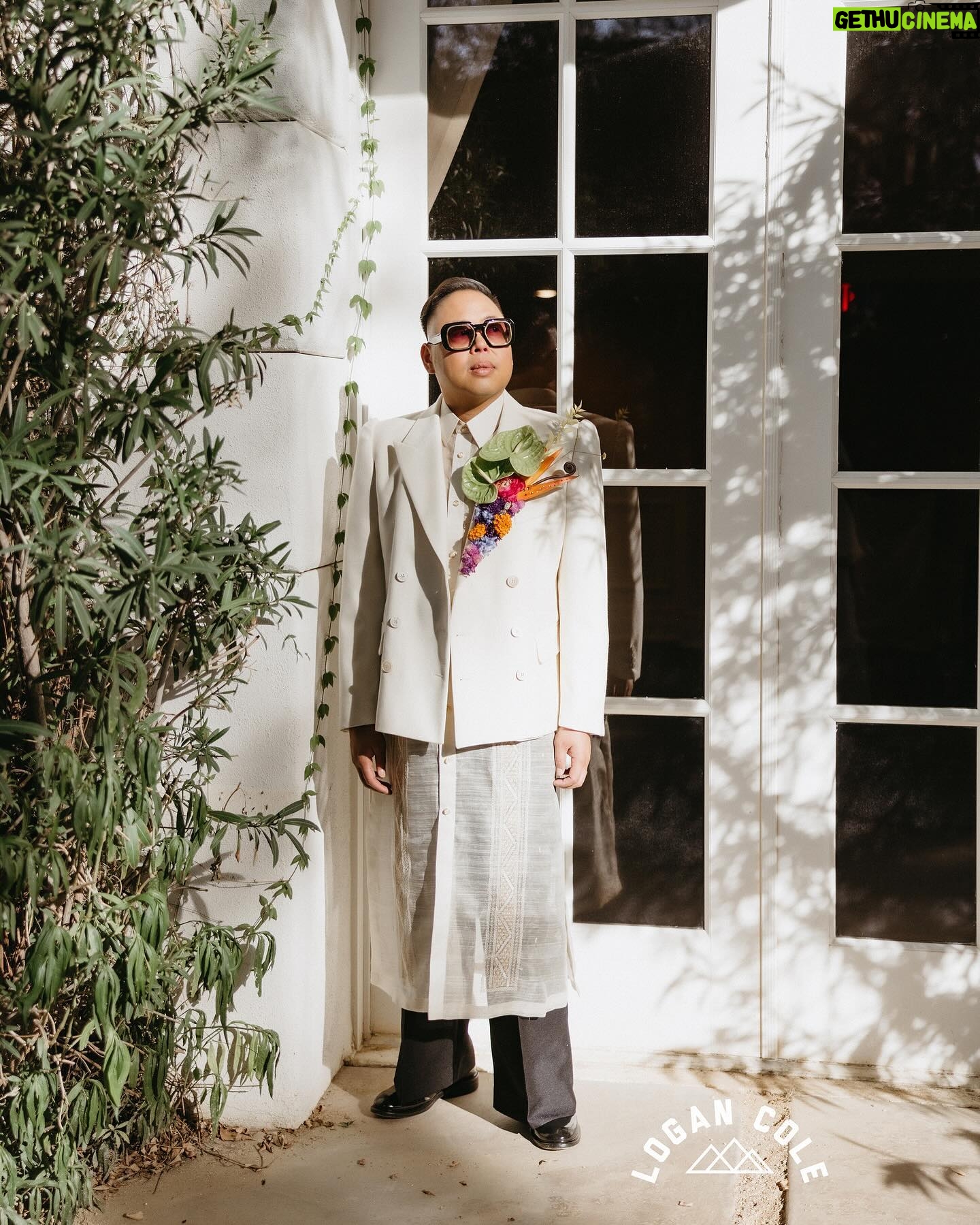 Nico Santos - 26.9K Likes - Ok reposting coz some pics weren’t showing up…Wanted to share some more images that our incredible photographer @logancolephoto captured on the big day...
My husband @zekerchief is the cutest 😍😍😍
A lot of y'all have been asking about my wedding look so here's the breakdown:
Boutonnière: @cobralily of course! I wanted a statement and I got it!
Frames: custom made by @romainkayo_eyewear! They have these lovely brass magnetic purple ombré sunglass lenses that I made good use of when the sun was blaring..
Jacket: @driesvannoten that I got online for like 80% off. I've had my eye on this jacket forever (she loves a good deal henny!) but chose it because the shoulders was giving slight Filipiniana Terno vibes.
Barong/Pants: custom made by the amazing @veejayfloresca! I knew I wanted an extra long barong because I wanted it to evoke bridal. And wide leg pants coz that's all I'm wearing nowadays lol
Shoes: @paulsmithdesign, the first pair of tux shoes I ever bought years ago!
But also LOOK AT THESE FIERCE QUEENS!!! @justjolopez @nebuyaystyles and @aianashaw gave us EVERYTHING and made the night even more memorable.
🩷❤️🧡💛💚🩵💙💜🤎🖤