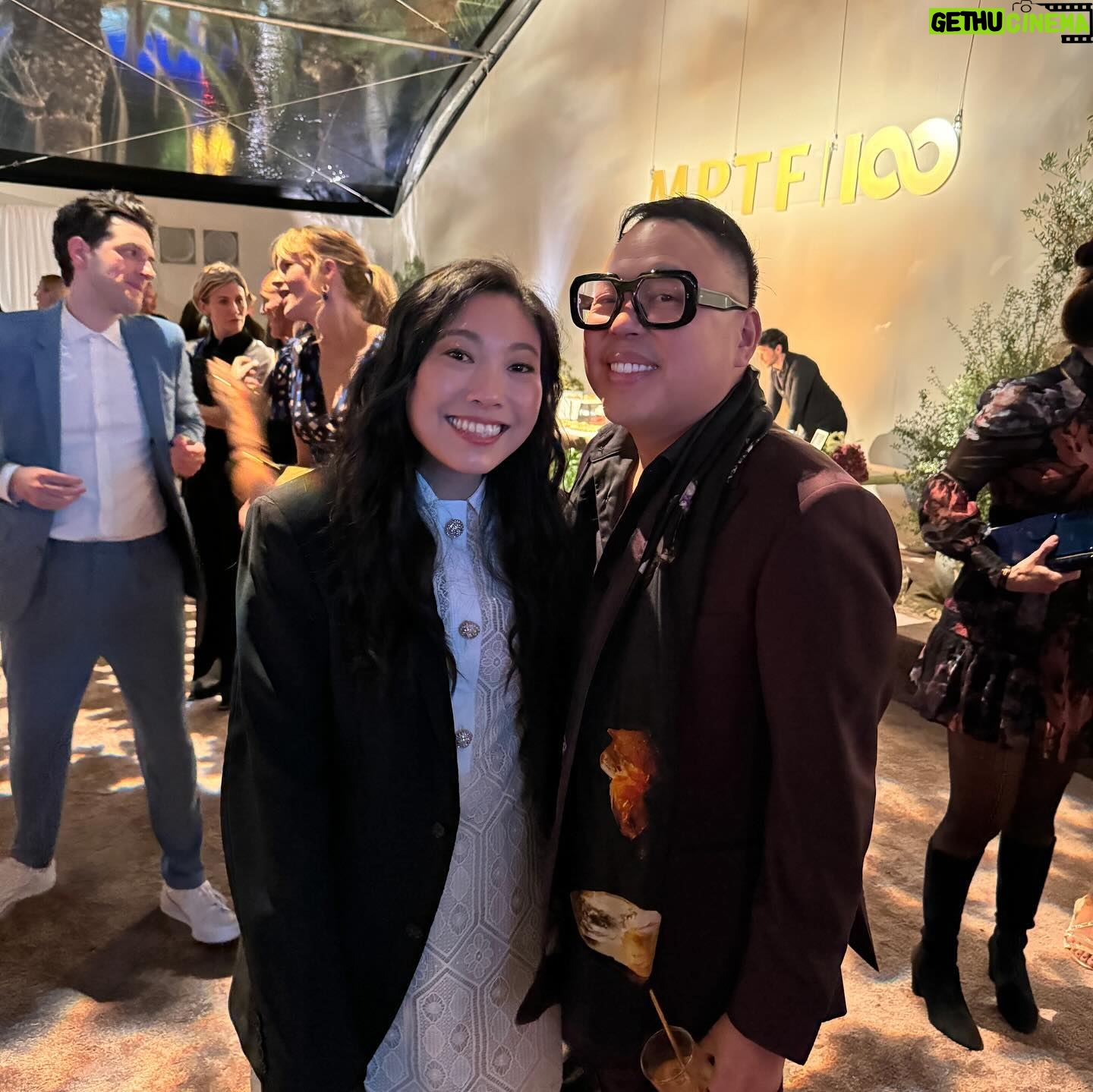 Nico Santos - 5.7K Likes - We’re here to serve…Reunited with some of my favorite folks at my favorite party. Thanks for a very fun night @mptf! #EveningBefore #Emmys #CrazyRichAsians
