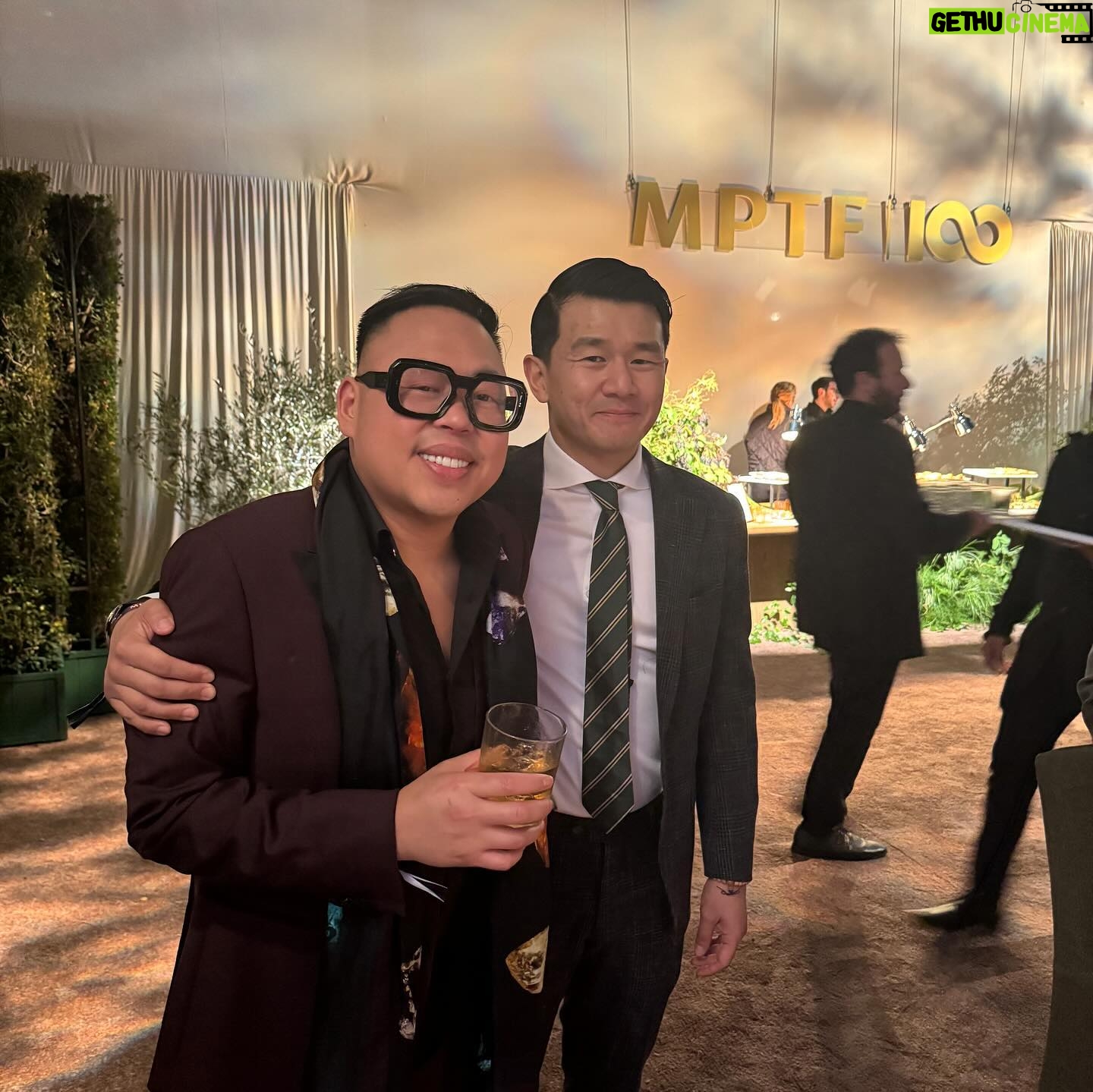 Nico Santos - 5.7K Likes - We’re here to serve…Reunited with some of my favorite folks at my favorite party. Thanks for a very fun night @mptf! #EveningBefore #Emmys #CrazyRichAsians