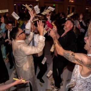 Nico Santos Instagram - Still coming down from the highest high from marrying my best friend and the best person in the world @zekerchief this past weekend.  
 
I really don’t know what more to say other than it was an absolute perfect day from start to finish. We laughed. We cried. We ate great food. We danced our asses off. There was cake. There were drag queens. Love was truly in the air. Not only between Zeke and I but from everyone who was there to witness it. You could feel it, it was electric.  To @mc_lernan @briankusler @mark_dmckinney @laurenelizabethash @kaseymahaffy @georgesalazar @gabicarhonk @rossvand @thejoeconti Y’all are family to us and we are beyond grateful for your help and contributions in making our ceremony indeed the most special and dare I say funniest ever. We love you. 
 
Also want to say how thankful we are to all those that helped us making our big day a reality and so so special. It truly took a village.  
 
So THANK YOU to our incredible planner/designer Nicole Gillis from @nicolealexandraweddings who created the most beautiful wedding (and put up with my bridezilla moments LOL)  
 
Jake Kale of @cobralily...I mean C'MON FLORALS!!!  
 
To everyone at @parkerpalmsprings who took care of us like we were family.  
 
Bryan Chesters from @letspartyla literally the BEST DJ and kept that dance floor HOT.  
 
To @veejayfloresca who designed the chicest Barong EVER.  
 
@romainkayo_eyewear for my lovely custom eyewear.  
 
@justjolopez @aianashaw @nebuyaystyles for TURNTING IT OUT with their performances!! 
 
@wildhouseink and @thebleudahlia for the amazing signage.  
 
I'm sure I'm forgetting some people but trust I will be posting more pics soon 😂  
 
In the meantime enjoy these images from @nytimes shot by the very very talented (and fellow Ashlander!) @alishajucevic. Article link in bio!  
 
🩷❤️🧡💛💚🩵💙💜🖤🤎