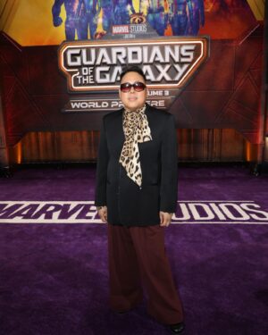 Nico Santos Instagram - JDJWJSKFBWISNFJLAJDHSKABDJSJDBDKQKXBJEHFRKKABFJANDHEKSBFKANDND!!!*  
  
*Still processing last night’s premiere for #GuardiansOfTheGalaxyVol3…what an unforgettable evening. This was truly a bucket list moment for me and I was so blessed to have experienced it with my love @zekerchief and some of my closest and oldest friends. Thank you @jamesgunn for letting me be a part of this incredible journey. Thank you to the entire cast and crew for welcoming us newcomers with open arms. I can’t wait for y’all to see this film. Guardians Of The Galaxy Vol 3 only in theatres May 5th!!!   
  
Lewk:  
🕶️: @jacquesmariemage  
🥼: @mm6maisonmargiela  
👕: @themayerofficial x @helloross  
👖: @driesvannoten  
👞: @jw_anderson  
 
Styled by me!