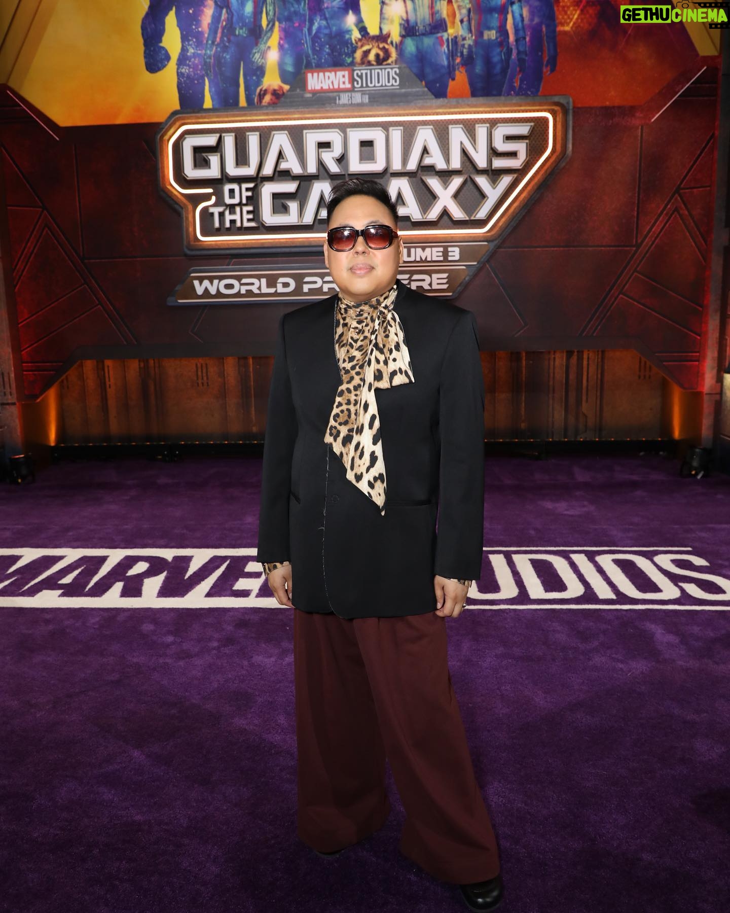 Nico Santos - 12.8K Likes - JDJWJSKFBWISNFJLAJDHSKABDJSJDBDKQKXBJEHFRKKABFJANDHEKSBFKANDND!!!*
*Still processing last night’s premiere for #GuardiansOfTheGalaxyVol3…what an unforgettable evening. This was truly a bucket list moment for me and I was so blessed to have experienced it with my love @zekerchief and some of my closest and oldest friends. Thank you @jamesgunn for letting me be a part of this incredible journey. Thank you to the entire cast and crew for welcoming us newcomers with open arms. I can’t wait for y’all to see this film. Guardians Of The Galaxy Vol 3 only in theatres May 5th!!!
Lewk:
🕶️: @jacquesmariemage
🥼: @mm6maisonmargiela
👕: @themayerofficial x @helloross
👖: @driesvannoten
👞: @jw_anderson
Styled by me!