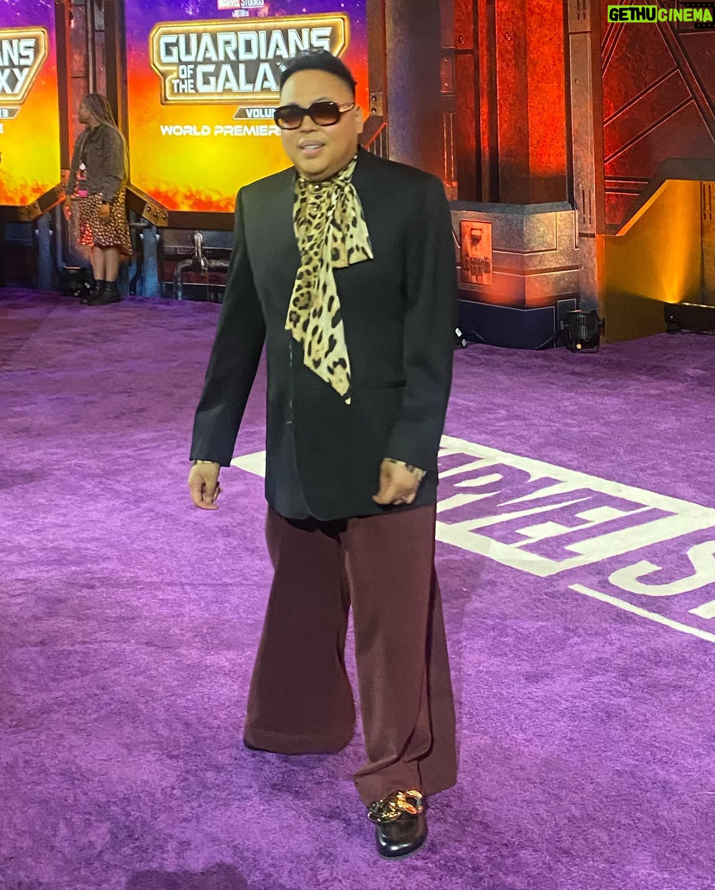 Nico Santos - 12.8K Likes - JDJWJSKFBWISNFJLAJDHSKABDJSJDBDKQKXBJEHFRKKABFJANDHEKSBFKANDND!!!*
*Still processing last night’s premiere for #GuardiansOfTheGalaxyVol3…what an unforgettable evening. This was truly a bucket list moment for me and I was so blessed to have experienced it with my love @zekerchief and some of my closest and oldest friends. Thank you @jamesgunn for letting me be a part of this incredible journey. Thank you to the entire cast and crew for welcoming us newcomers with open arms. I can’t wait for y’all to see this film. Guardians Of The Galaxy Vol 3 only in theatres May 5th!!!
Lewk:
🕶️: @jacquesmariemage
🥼: @mm6maisonmargiela
👕: @themayerofficial x @helloross
👖: @driesvannoten
👞: @jw_anderson
Styled by me!