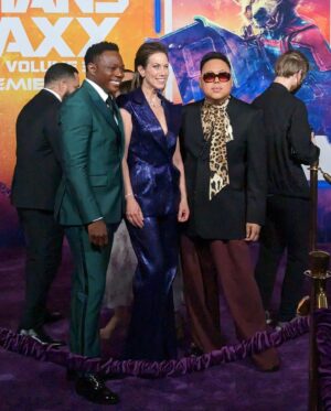 Nico Santos Instagram - JDJWJSKFBWISNFJLAJDHSKABDJSJDBDKQKXBJEHFRKKABFJANDHEKSBFKANDND!!!*  
  
*Still processing last night’s premiere for #GuardiansOfTheGalaxyVol3…what an unforgettable evening. This was truly a bucket list moment for me and I was so blessed to have experienced it with my love @zekerchief and some of my closest and oldest friends. Thank you @jamesgunn for letting me be a part of this incredible journey. Thank you to the entire cast and crew for welcoming us newcomers with open arms. I can’t wait for y’all to see this film. Guardians Of The Galaxy Vol 3 only in theatres May 5th!!!   
  
Lewk:  
🕶️: @jacquesmariemage  
🥼: @mm6maisonmargiela  
👕: @themayerofficial x @helloross  
👖: @driesvannoten  
👞: @jw_anderson  
 
Styled by me!
