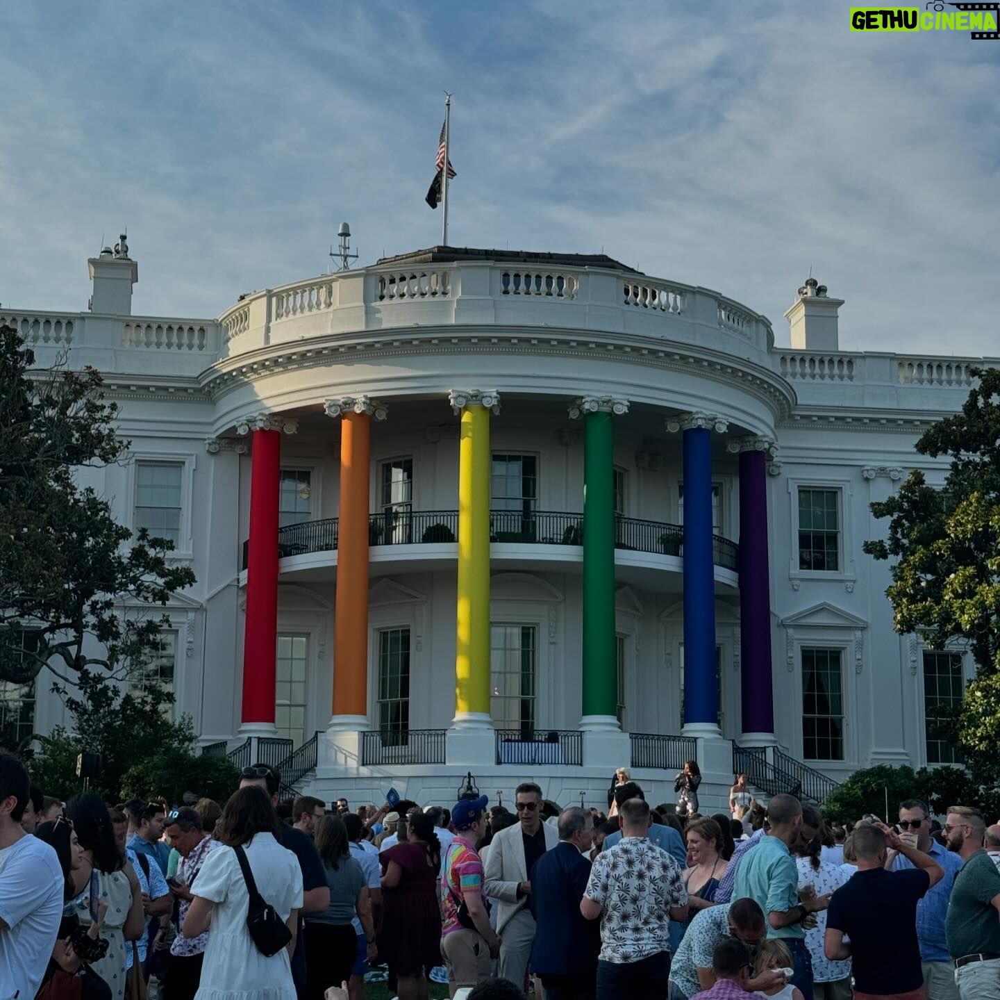 Nico Santos - 4.8K Likes - Extremely honored to have had to opportunity to celebrate Pride at The White House 😱😱😱 (I still can’t believe this actually happened)
Thank you Mr. President and Dr. Jill Biden for welcoming us and the LGBTQ community with open arms and your continued commitment to fight for our rights. Also thank Mayor Pete for letting us fangirl over you.
And there for and such as in conclusion, I believe that living in a country where, no matter who you are or where you come from, you can grow up and become what you’ve always dreamed of, makes me, Amber Atkins, proud to be in American.
p.s. Whichever queen was in charge of The White House Pride Spotify playlist should get a raise.
p.p.s. How cute is my husband @zekerchief?!
🩷❤️🧡💛💚🩵💙💜
#Pride