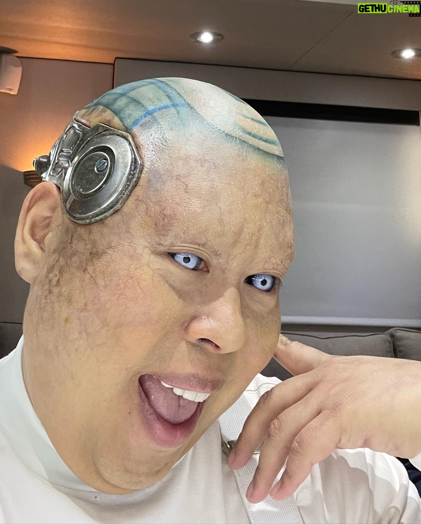 Nico Santos - 9.6K Likes - Becoming Theel…
🐛🐛🐛➡️➡️➡️🦋🦋🦋
Shout out to the incredible artists at @legacyeffects, it was truly an honor to be in this legendary studio and experience something like this first hand. And thank you thank you thank you to @kevinkirkpatrickart and @calethomasmakeup for helping me transform every morning into a not very nice guy. Y’all are the best!!
#gotgvol3 #Marvel #RecorderTheel