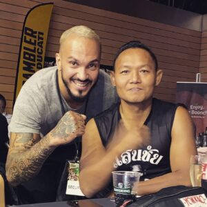Nicolas Scandale Instagram - G.O.A.T. 🔥🔥💪🏽💪🏽 @saenchaithailand