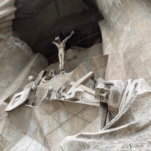Nicole Dambro Instagram - Oh. My. GAUDI 🤩

La Sagrada Famila was THE most epic thing I saw in Barcelona. The sight of every glorious detail was overwhelming. It was unlike anything I’d ever seen before, and since they’re still building it, I shall see it freshly each time I go back to revisit it. 

The colors of the stained glass were UNREAL, created by natural sunlight alone, positioned so that at just the right angle you got the full spectrum of the rainbow. The entrance was enchanting, and the exit haunting. We were welcomed into a forest of light, where a tablet written in every language reinforced that all are welcome here. I’ve never seen Bryan get choked up over a sight like this… but it safe to say, we were both in absolute awe. 

Antoni Gaudi, you mad scientist, we are fans forever. 

#lasagradafamilia #sagradafamilia #gaudi #gaudí #ohmygaudi #antonigaudi #epicarchitecture #churchesoftheworld #churchesofeurope #churchesofinstagram #stainedglassart #stainedglasswindow #stainedglassdesign #barcelonaspain #barcelonatrip #barcelonasightseeing #travelbarcelona