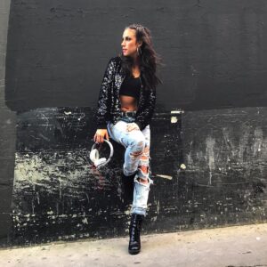 Nicole Dambro Instagram - Just hanging out in an alley, as my relatives have done for decades... mostly due to a deep affection for bocci ball. Right, @howdymerenda? (Also, should to bocci ball king @jordonh2121) #italiangirl #alleylife #bocciball #djnikkidee #LA #actress #actorslife —————————————————————
Photo from this past weekend, performing with @joeymontanaoficial for the #balóndeoro at the @theatre_acedtla 🌇 Thank you again to @susiegarcia and @anibalmarrero for having me! #miamifam