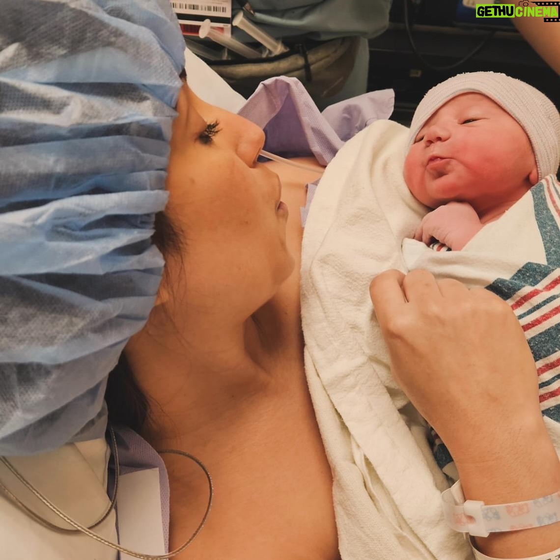 Nicole Dambro - 455 Likes - I met my new bestie on 2.28.24 🩵 blowing kisses to each other from the first moment, what a wild experience! We’re both feeling great, and @bleweyd is such a doting father and loving partner. Beyond healthy and happy, couldn’t be more blessed. #BrysonNicoDowell
Oh yeah, and @thispupisludacris is a very protective fur brother. I can’t wait to see these two grow up together 🥹