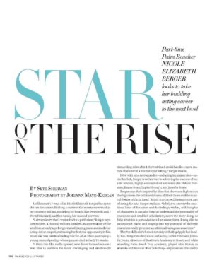 Nicole Elizabeth Berger Instagram - My first cover! Thank you so much @pbillustrated for the feature article and beautiful images. Special appreciation to the team that made this possible ❤️

📸: @chrisjoriann
👗: @katherinelande
💄: @dkbeauty1
📝: @skyesherman
📖: @dapheniko
🏝: @thebreakers
🌇: @elitemiami
Cover look: @dior