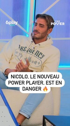 Nicolò Ferrari Instagram - "Je dois vraiment bien jouer parce que sinon je vais me faire déblayer" 😬 
En plus d’être Power Player, @nicolo_federico_ferrari se retrouve face à 7 cibles qui vont TOUT faire pour le démasquer 🥵 
 
🔴 #ThePower, disponible en avant-première sur @6play avec l’option 6play max