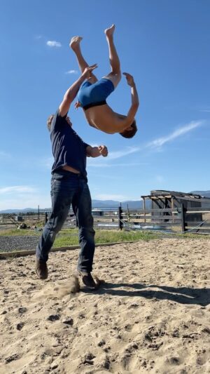 Nidal Ajib Instagram - Is this a world first !? 😱
@brett_lee__ #flips#flipping#worldsfirst#gymnastics#viral#parkour#tumbling#cheer#tricking