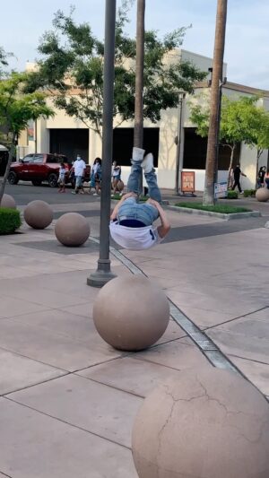 Nidal Ajib Instagram - Just having fun!! 🙃🌴 I love flipping over things, how about you? What’s your favorite thing to flip over?

#fresno #riverpark #flips #tricking