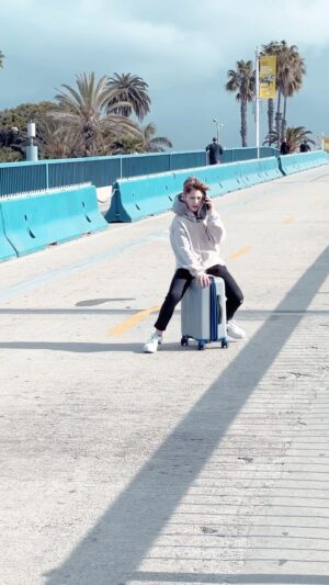 Nidal Ajib Instagram - Bombing Santa Monica Pier on a suitcase 😂

Full YouTube video dropping this Saturday 🤩😂..
.
#fyp #viral #talent