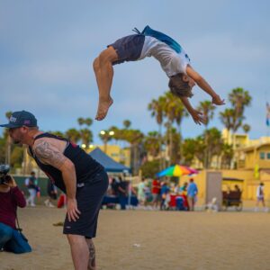 Nidal Ajib Instagram - Missing beach days...time to return!☀️🏝🤸
📸 @jordanmatter 

Check out the latest YT video- link in bio, to watch how I got this photo, plus more #nalish 

#flips #backflips #beachphotography