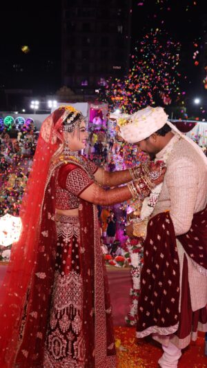 Nidhi Jha Instagram - Thank you so much everyone for all your love and wishes❤️
Completing 2 months of being Mrs Mishra has been an adventurous tenure! Couldn’t get time to thank you all who attended our wedding and those who couldn’t still congratulated us through online means. Overwhelmed with all your love & affection!💐
Please continue showering your love on us ❣️
Here’s a small video from our wedding 🥰
Enjoy
Cheers🥂
Mr.&Mrs.Mishra🙏🏻
#nemonikkuforever🧿❤️
