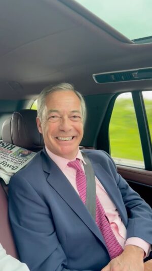 Nigel Farage Instagram - Good morning @rishisunakmp.