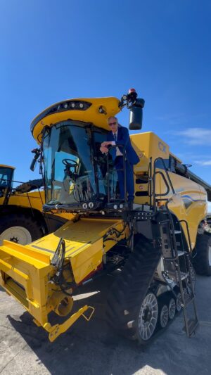 Nigel Farage Instagram - I’ve got a brand new Combine Harvester! #generalelection