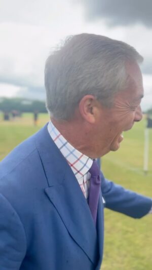 Nigel Farage Instagram - In Essex with our new Reform MP James McMurdock! ⚽️ #reformuk