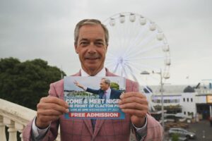 Nigel Farage Instagram - I look forward to seeing you at Clacton Pier at 6pm, Wednesday 3rd July. ☀️