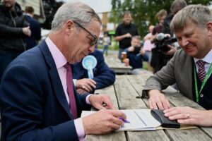 Nigel Farage Instagram - I am now officially the Reform UK candidate for Clacton. ✅