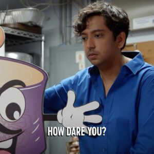 Nik Dodani Instagram - The first ever Indian-American holiday movie is out tonight on Comedy Central!! Created by and starring @melaniechandra, @surinajindal, and @kalpenn, this movie is WEIRD 😛🎄🪔 Our director @jafmood, writer @sameergardezi, and an insane South Asian cast make this the brownest thing I’ve ever done and I’m thrilled to have a small part in it. Justice for David Diwali.