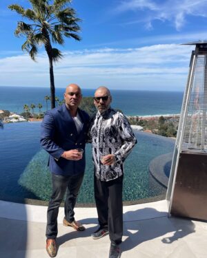 Nik Richie Instagram - This is 45. Happy Birthday @shahabelmi - Our journey has not been easy, it’s not for the weak. Everyday we battle for a better life for our kids, family and for people. You refuse defeat at all costs, you are the dog in underdog! Your heart is unmatched, your love should be studied. I could go on and on. The way you champion your wife is unparalleled. I need to tell you two things knowing that the second means more: 
1. I love you brother. 
2. You won the game of life, everything now is the bonus round. The flames in these fires are not real. Live it. ❤️