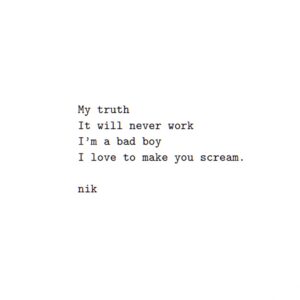 Nik Richie Instagram - I’ve been writing everyday for 500 days. It’s time I share 🤍 - this poetry is how I release toxins and stress. If these messages mean anything to you then please share to save hearts and minds. My only[fan] is my typewriter. Everyday 9am PST comment 🤍 if you can relate to the lyrics and I will be adding locations to where this type was born.[31]