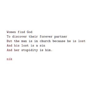 Nik Richie Instagram - I’ve been writing everyday for 500 days. It’s time I share 🤍 - this poetry is how I release toxins and stress. If these messages mean anything to you then please share to save hearts and minds. My only[fan] is my typewriter. Everyday 9am PST comment 🤍 if you can relate to the lyrics and I will be adding locations to where this type was born.[35]