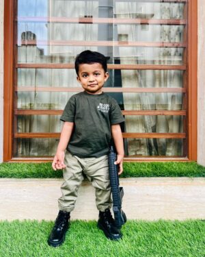 Nikhil Kumar Instagram - Junior ready for some action!!🤗