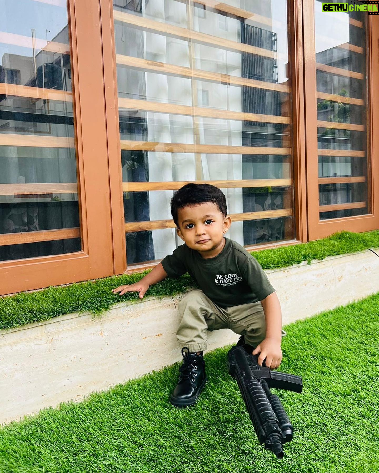 Nikhil Kumar - 105.3K Likes - Junior ready for some action!!š¤