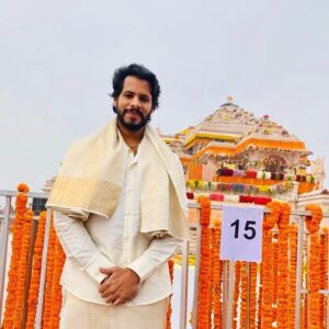 Nikhil Kumar Instagram - ಜೈ ಶ್ರೀರಾಮ್ 🙏