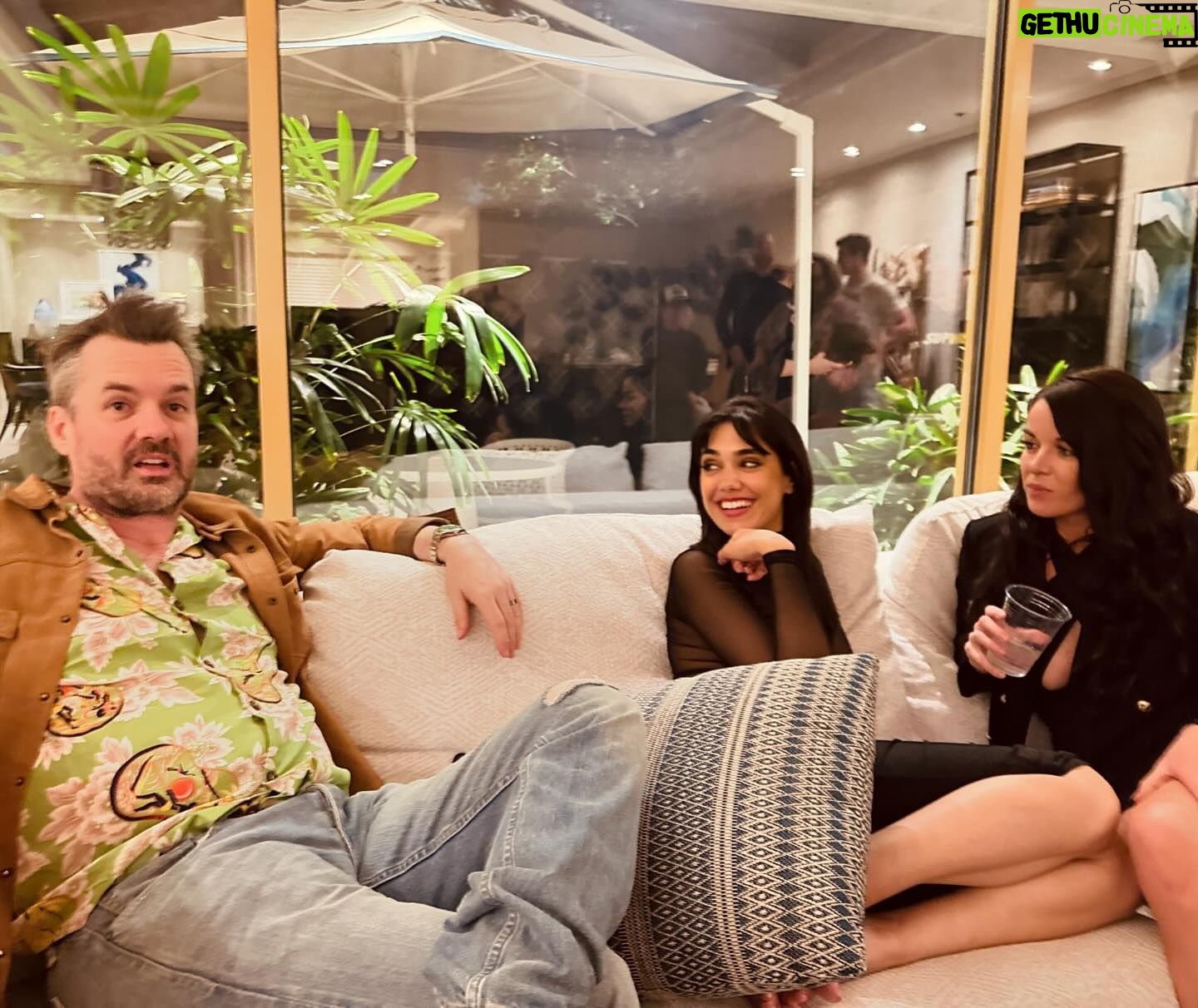 Nikita Ramsey - 1K Likes - vegas. we laughed a lot (@jimjefferies ) we ate (a giant amazing 🦆) and sprocket strolled the strip. great weekend!!! ❤️🎰