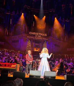 Nikita Ramsey Instagram - london you were spectacular as always 🖤 … still thinking about how magical it was watching  @thepeacheschrist perform ‘A Christmas Gaiety’ at the royal albert hall! the best!!