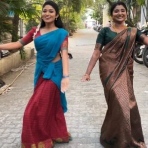 Nikitha Rajesh Instagram - One day to go #Malli 💙 

#saregamatvshowstamil #suntv