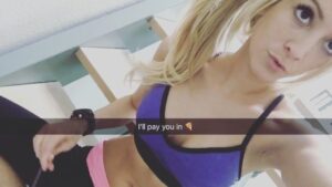 Nikki BreAnne Wells Instagram - workout refusal #pizza 🍕