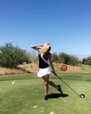 Nikki BreAnne Wells Instagram - #victorydance - just sayin.. 💥👊🏻 #golfbabes #golfgirl