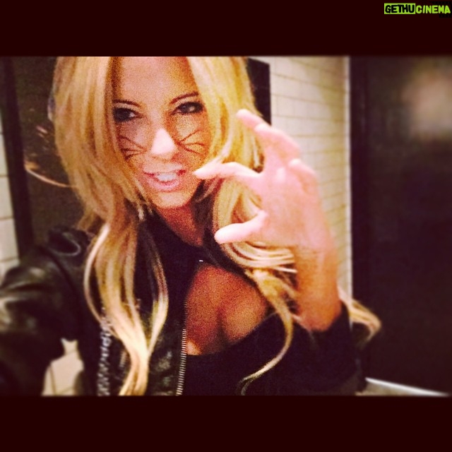 Nikki BreAnne Wells - 130 Likes - My yearly #halloween #grrr 🎃 #trickortreating down #sunset 🐱 #kitty #cat #meow #rar #xox #muah
