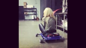 Nikki BreAnne Wells Instagram - as donald puts it.. 🎶playing around before the party starts😏 human #traxxas 👸🏼🚙 #darthvader is my boyfriend
