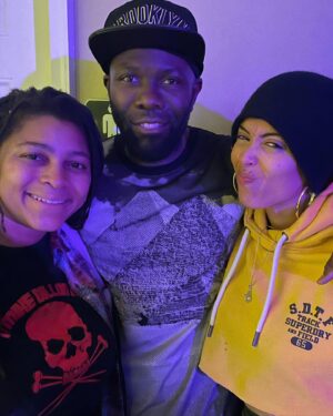 Nikki Glaspie Instagram - I’m 40! People asked me how I celebrated my bday. Well here it is… Anyone who knows me knows that I am on a quest to study all sub genres of funk (and everything else) to be the best I can be. I was raised in the DMV and heard this music in the streets, coming from cars or the actual street corners. I have always been curious and obsessed with Gogo. I went to the DMV last week and continued my study. Here’s a glimpse of what I saw. 1. @wesgotmyownsound crushing it with @siriuscompany 2. and 3. @newimpressionz with the incredible @thereal_jodyp and @bigspookdagreat 4. @stiks4life (drummer for all female gogo band @beladonaband ) working out with @newimpressionz and Rob 5. and 6. @nationwhatband with @damontacoatwater on the kit and @rapperdude11271 the best conductor in the game and Rob (OG conga player of @northeastgroovers ) 7. The one and only @buggydageneral @pauledwards0808 and @saucebyb4life with @backyardband ! Last is a photo with the legend @saucebyb4life and my sis @orangecoffeemusic who came to celebrate with me! Man. I can’t wait to get in the socket and crank! It’s gon happen!! #mybirthdaypartywasbetterthanyours #gogo #dmv #mynextsudy #thesource #listentogogo
