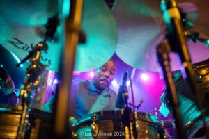 Nikki Glaspie Instagram - 2nd annual Zildian jam at Tip's is worthy of a double post. Here's part 1

1) Deitch
2) Stanton & Herlin
3) Nikki
4) Jamison
5) Little T, Ray & PJ
6) Eddie
7) Taku & Pedro
8) Zach
9) Ivan & Ian
10) Terrence 

@deitchadam @stanton_moore @herlinriley @nikkidrums @jamison_ross  @grooveguardian @weberraymond @pjhow2 @eddie_christmas @takuhirano @pedrosegundoofficial @zachdanziger @ivanneville @ianneville504 @zildjiancompany @tipitinas #dazebetween #jazzfest #livemusic #allaccess #concertphotography