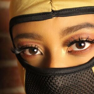 Nikki Vanderdyz Instagram - Behind ever mask there is a face, and behind that a story.
#maskoff 
#eyes 
#lashes 
#friday