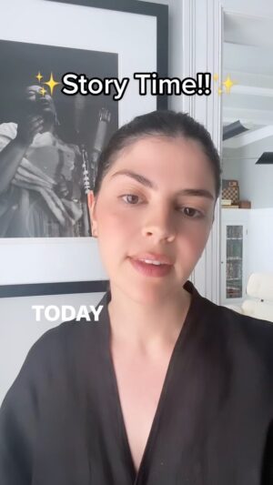 Nikki Yanofsky Instagram - The most meaningful gift I have ever received! Wait till the end to see why 🥹♥️