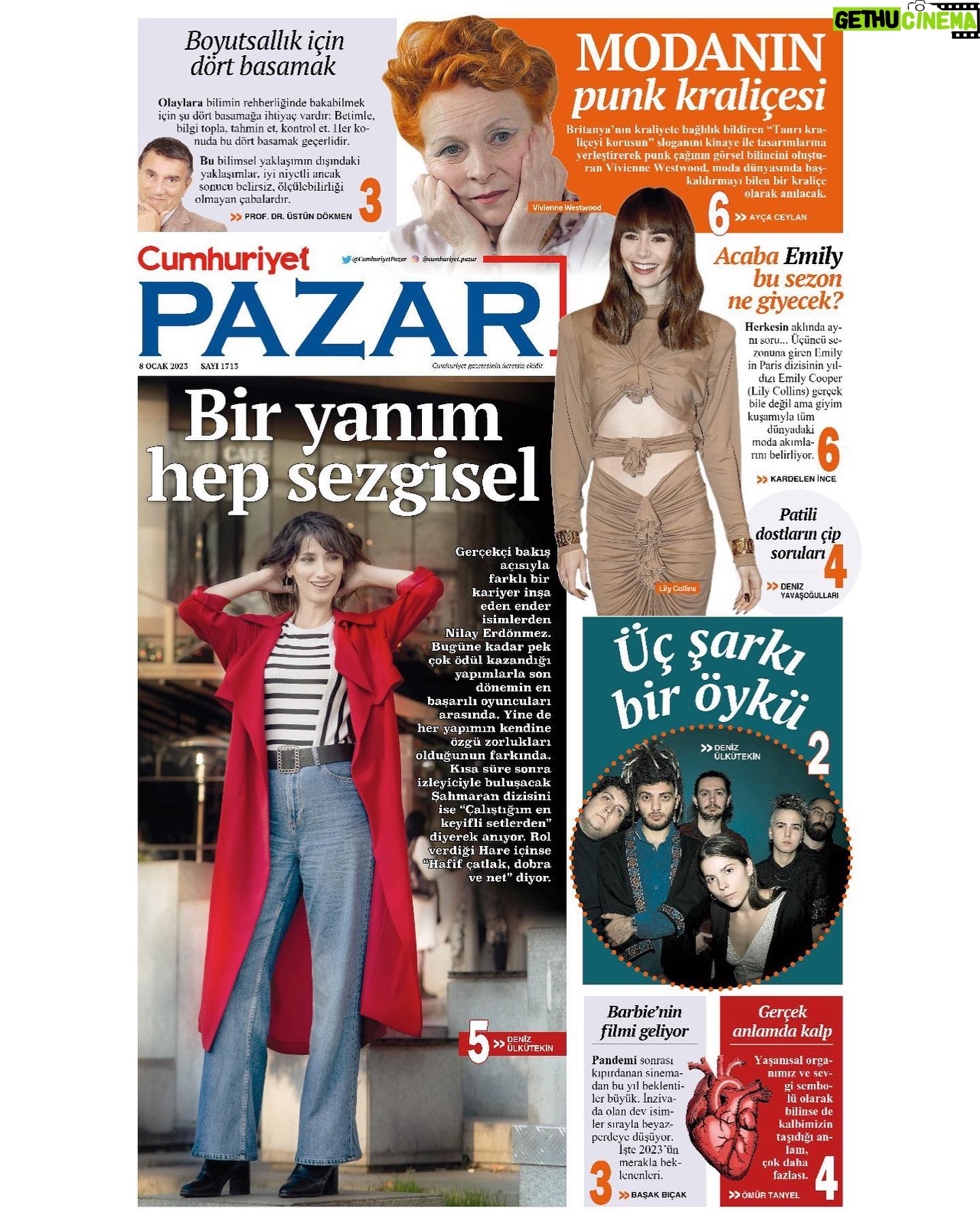 Nilay Erdönmez - 791 Likes - Deniz Ülkütekin ile gerçekten de pek bi keyifli bir sohbet gerçekleştirdik:)
Bugün @cumhuriyet.pazar ‘da. Link profilde.
@nimetatasoymenajerlik
@caglagulsarac
@denizulk
@mr.omerozcan
Fotoğraflar: Kaan Sağanak