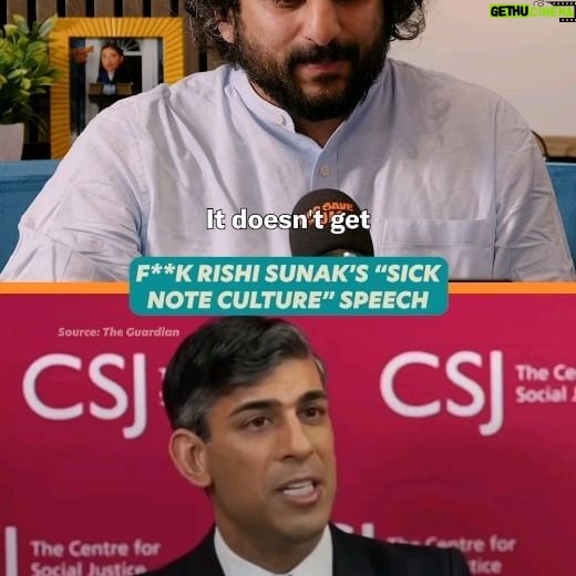 Nish Kumar - 4.7K Likes - 🚨NEW POD SAVE THE UK🚨 Rishi Sunak's attacks on the sick and disabled.
@MrNishKumar & @cocobyname on the new Pod Save the UK ft. @CarolineLucasBrighton. Listen now, available wherever you get podcasts.
#PodSaveTheUK #Politics #UKPolitics #News #CurrentAffairs #UK #FYP #Trending #NishKumar #Labour