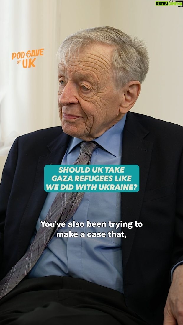 Nish Kumar - 1K Likes - Should UK take Gaza refugees as we did with Ukraine?
Labour peer Alf Dubs on the new Pod Save the UK. Listen now, available wherever you get podcasts.
#PodSaveTheUK #Politics #UKPolitics #News #CurrentAffairs #UK #FYP #Trending #NishKumar #Labour @CrookedMedia @MrNishKumar @cocobyname