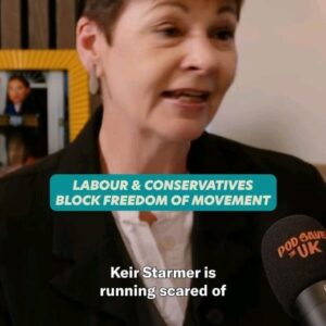 Nish Kumar Instagram - "Keir Starmer is running scared of just about everything at the moment" - @CarolineLucasBrighton on the new Pod Save the UK with @cocobyname & @MrNishKumar. Listen now, available wherever you get podcasts. 

#PodSaveTheUK #Politics #UKPolitics #News #CurrentAffairs #UK #FYP #Trending #NishKumar #Labour