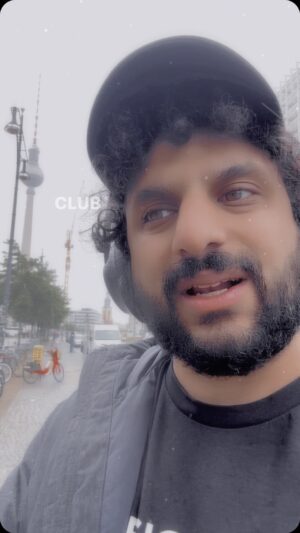 Nish Kumar Instagram - BERLIN! I'm doing a show on Monday! Link in bio!